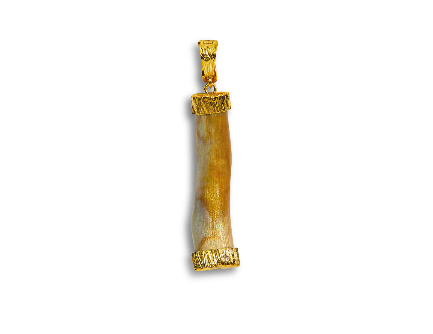 Golden Coral Touche Bois Pendant