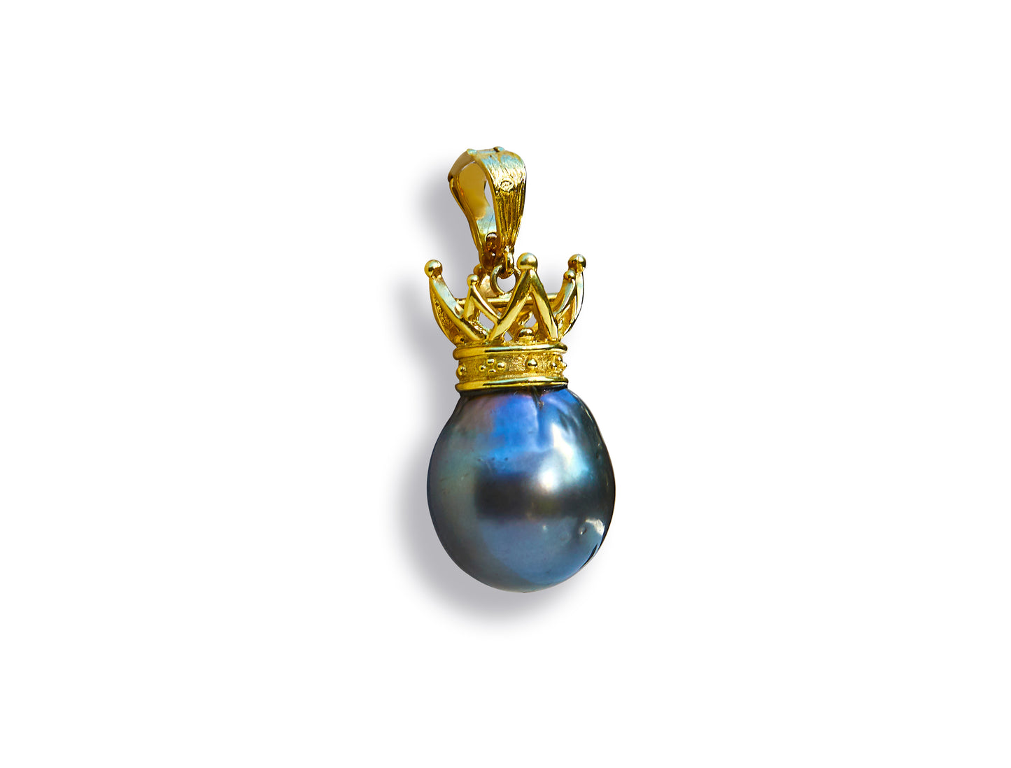 Tahitian Pearl Kings Crown Pendant