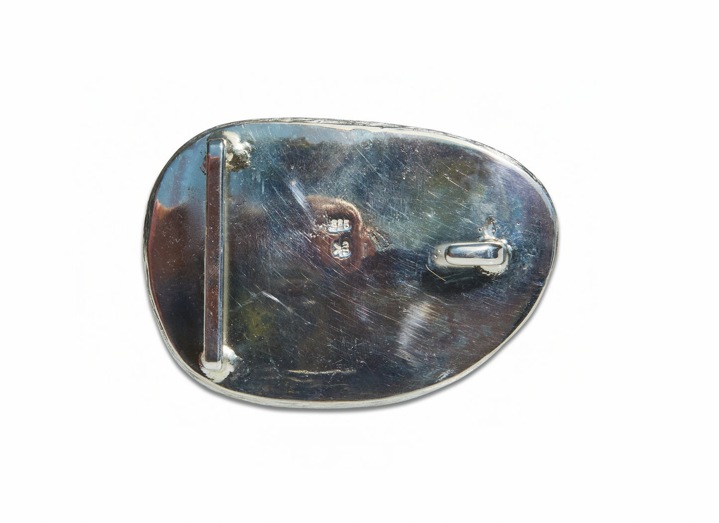 Emerald Specimen Belt Buckle