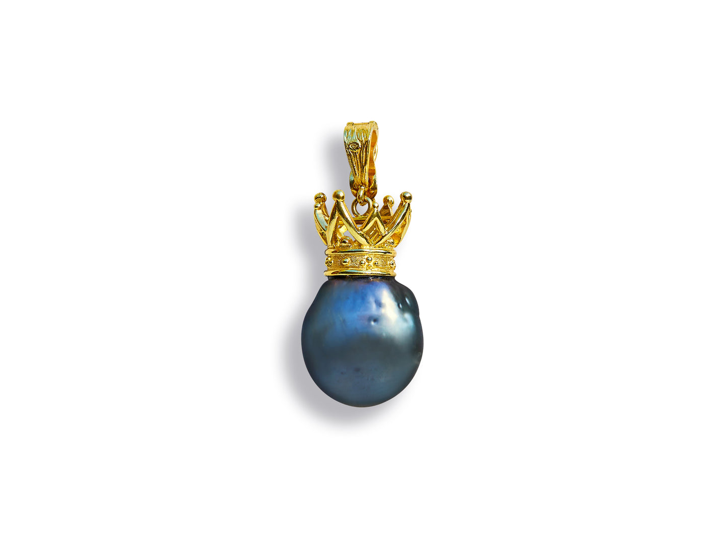Tahitian Pearl Kings Crown Pendant