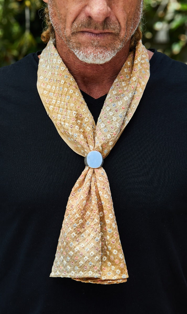 Vintage Shibori Scarf