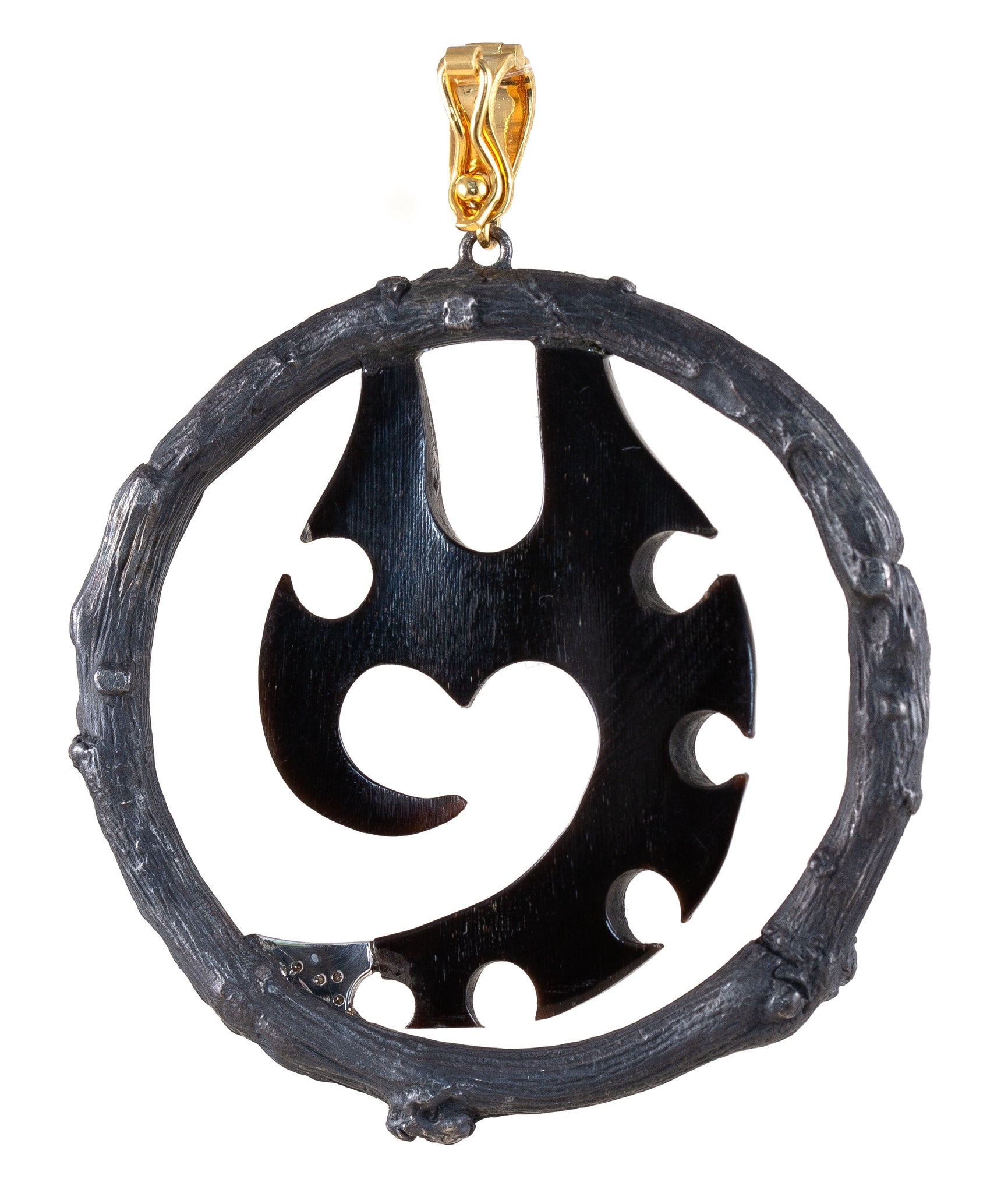 Time Travelers Talisman Pendant with Diamonds