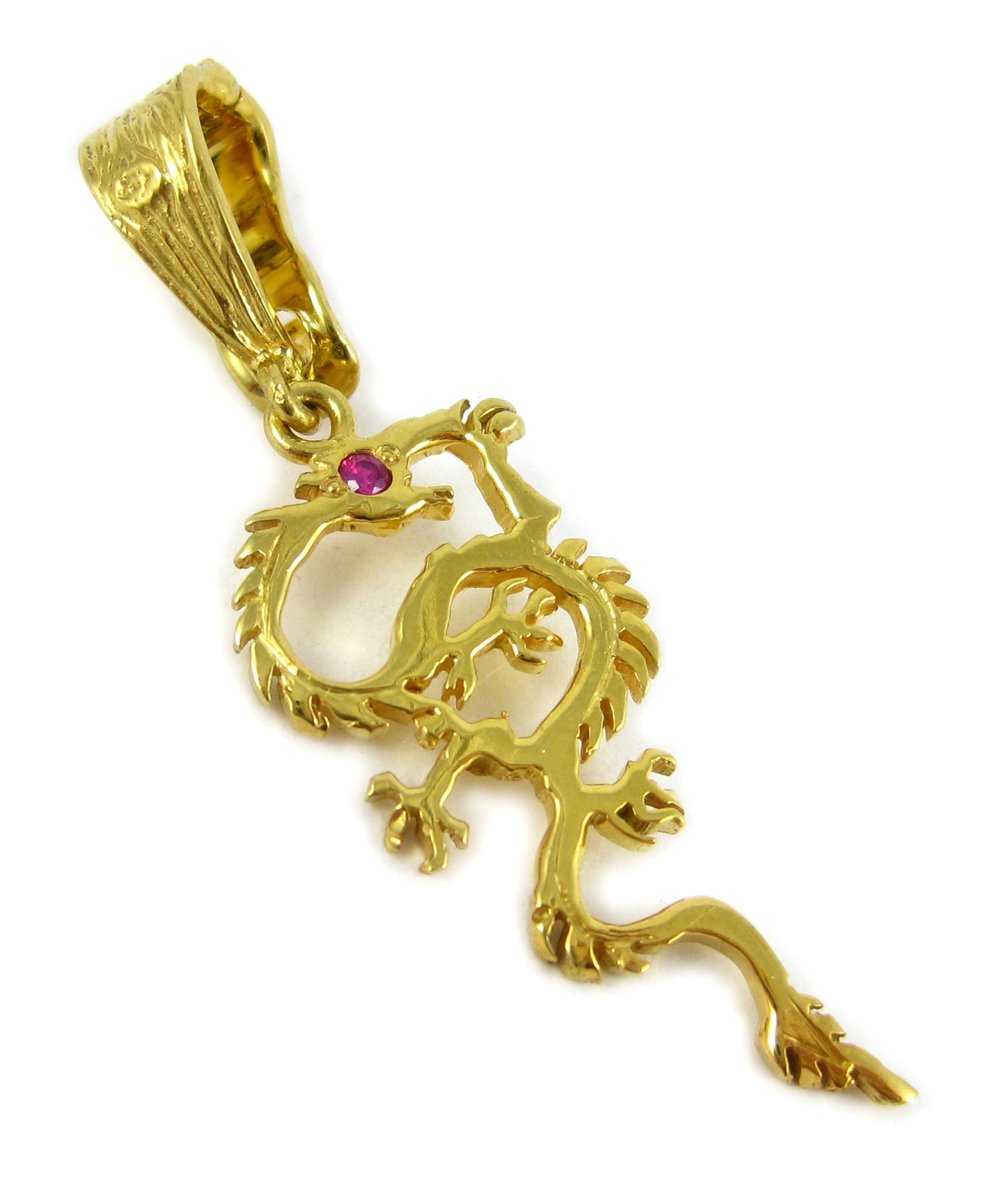 Fiery Dragon Pendant