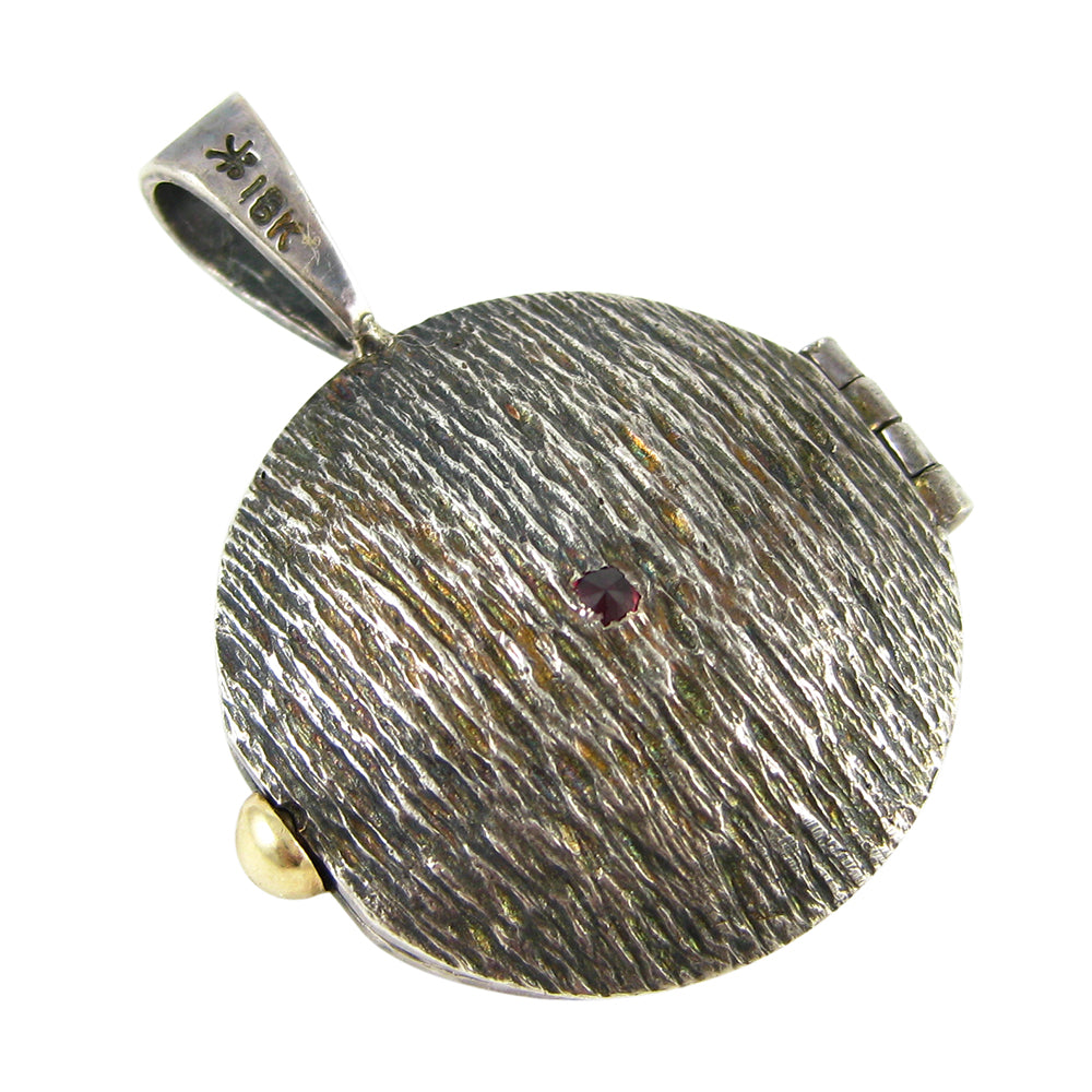 Golden Nautilus Locket