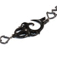 Twig Chain with Maori Symbol and Diamond Necklace