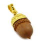 Sawo Wood Acorn Pendant