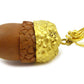 Sawo Wood Acorn Pendant