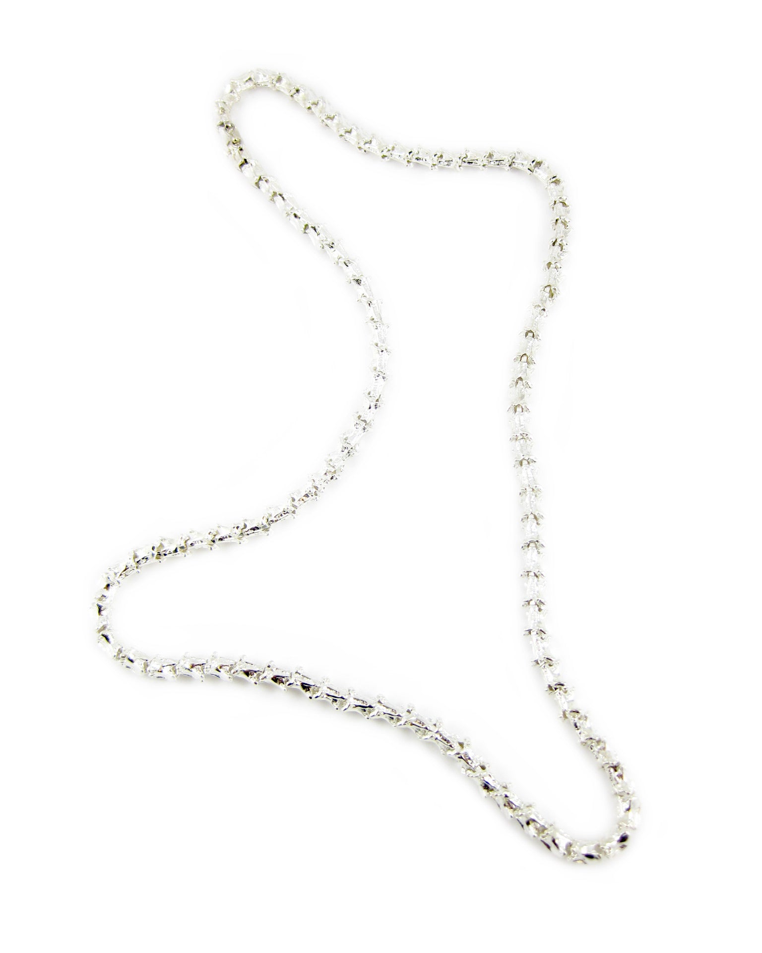 Vertebrae Necklace 22"