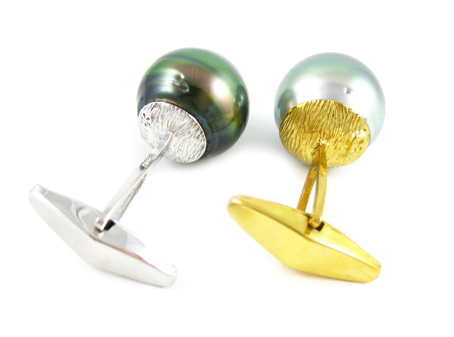 Pearl Two-tone Cufflinks